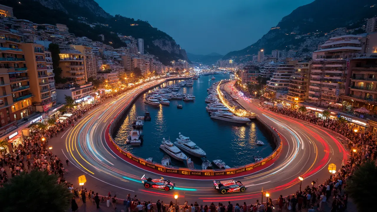 Grand Prix Monaco: Full Throttle Action After Dark