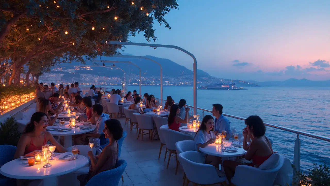 Nightlife Beyond Blue Gin