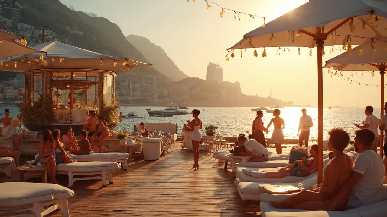 Monaco Beach Club: Catch the Festive Vibe