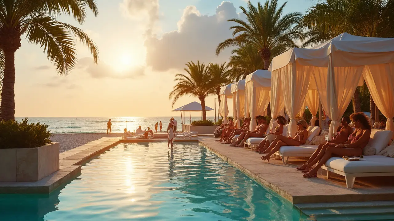 Monaco Beach Club: High-Class Vibes Right on the Coast